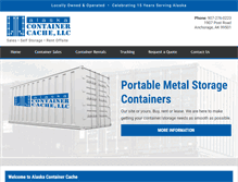 Tablet Screenshot of akcontainer.com